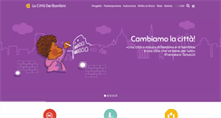 Desktop Screenshot of lacittadeibambini.org